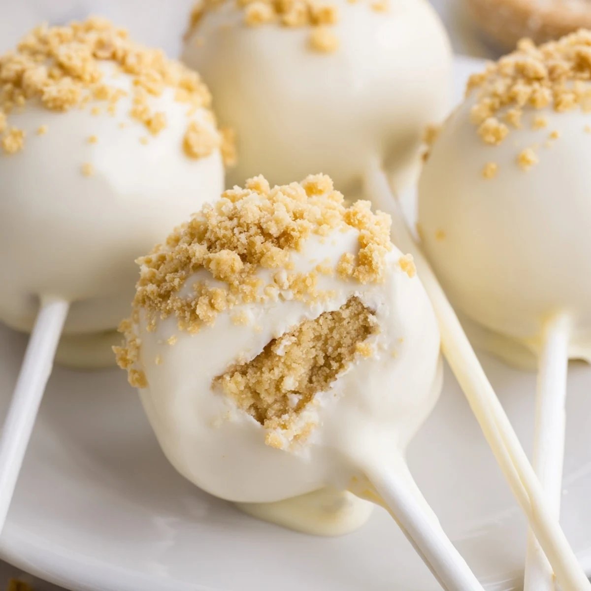 Cream Soda Spiced Biscuit Pops