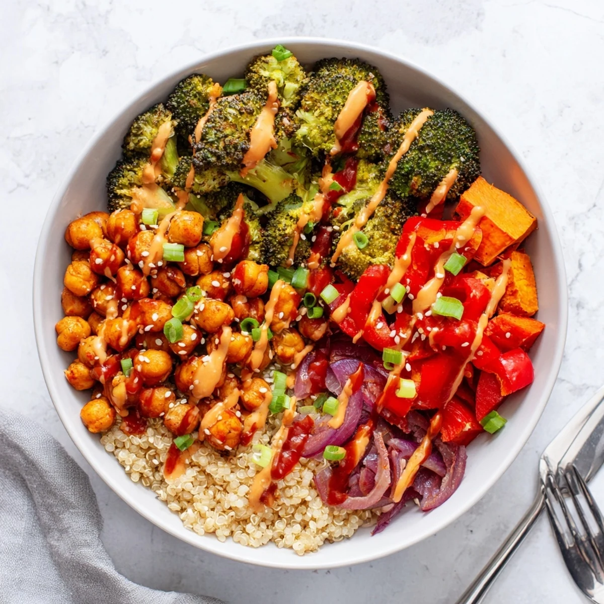 Bold Sauce Drizzle Bowls