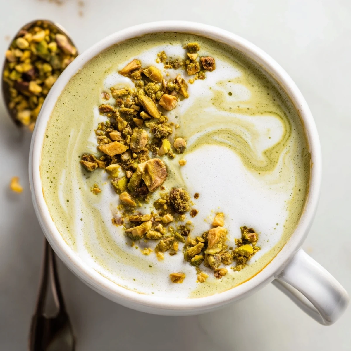 Pistachio Milk Latte Café Style