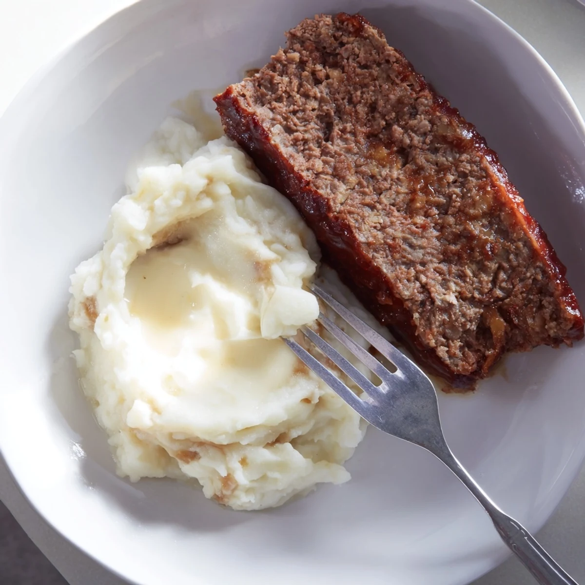 Classic Meatloaf Mashed Potatoes #105