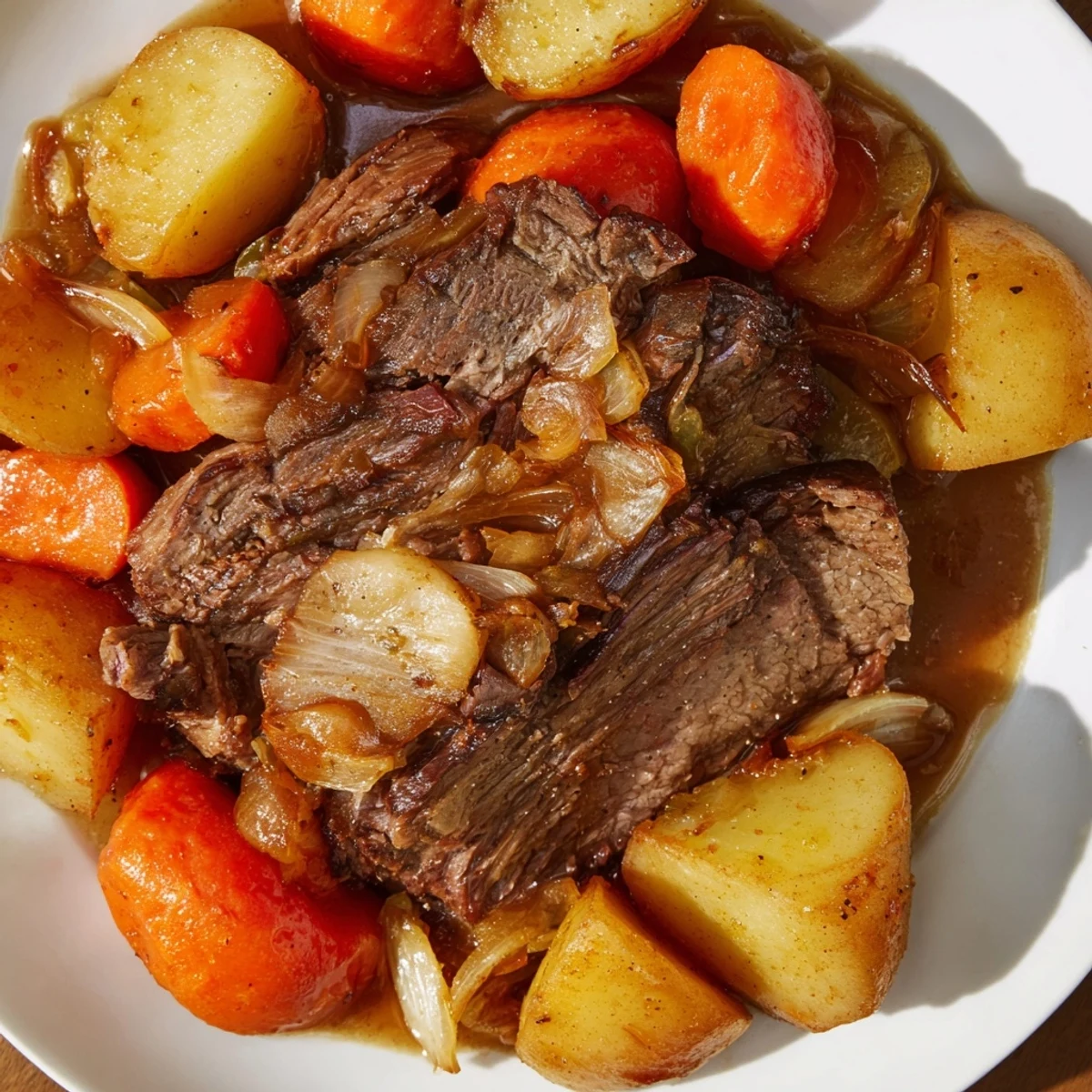 Sunday Pot Roast Veggies