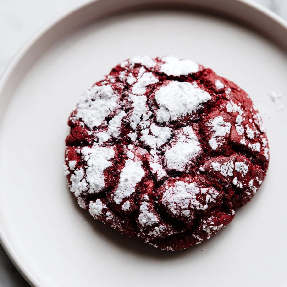 Red Velvet Chocolate Crinkle