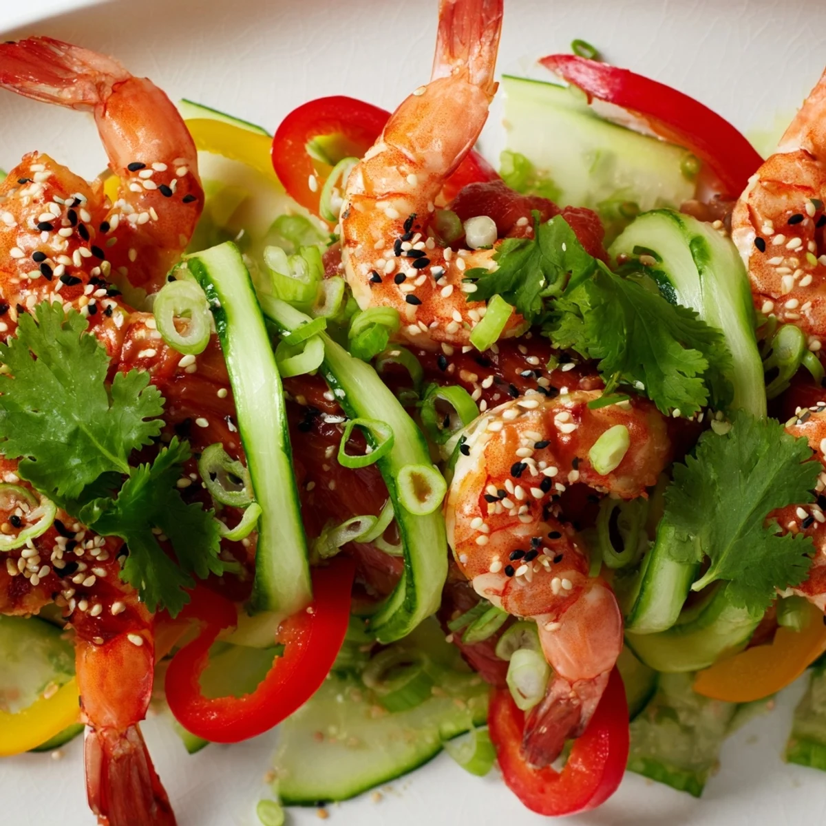 A stunning photo of a Mighty Dragon Lunar New Year Board with colorful Asian-inspired food arranged in a dragon shape.