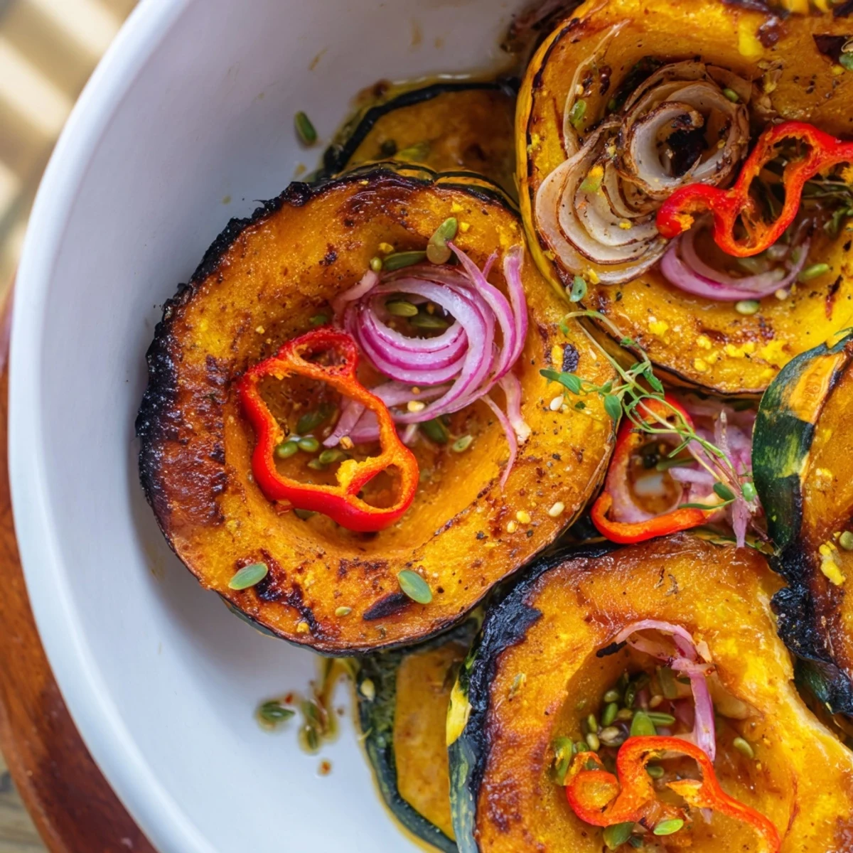 Roasted Pumpkin Lantern Halloween Plate, a vibrant vegetarian appetizer full of autumn flavors.