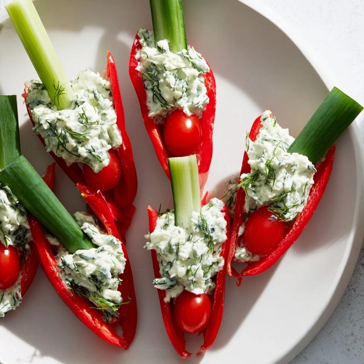 Beautiful arrangement of Blooming Tulip Veggie Cups with colorful veggies and a creamy cheese filling, perfect appetizers.