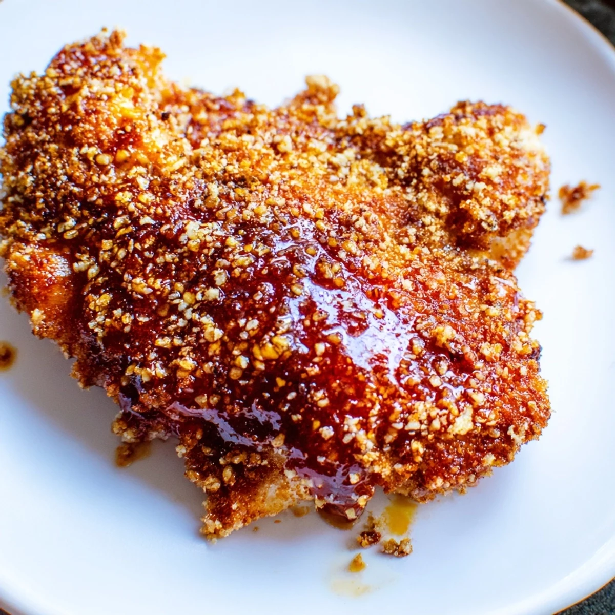 Hot Honey Crispy Chicken Thighs