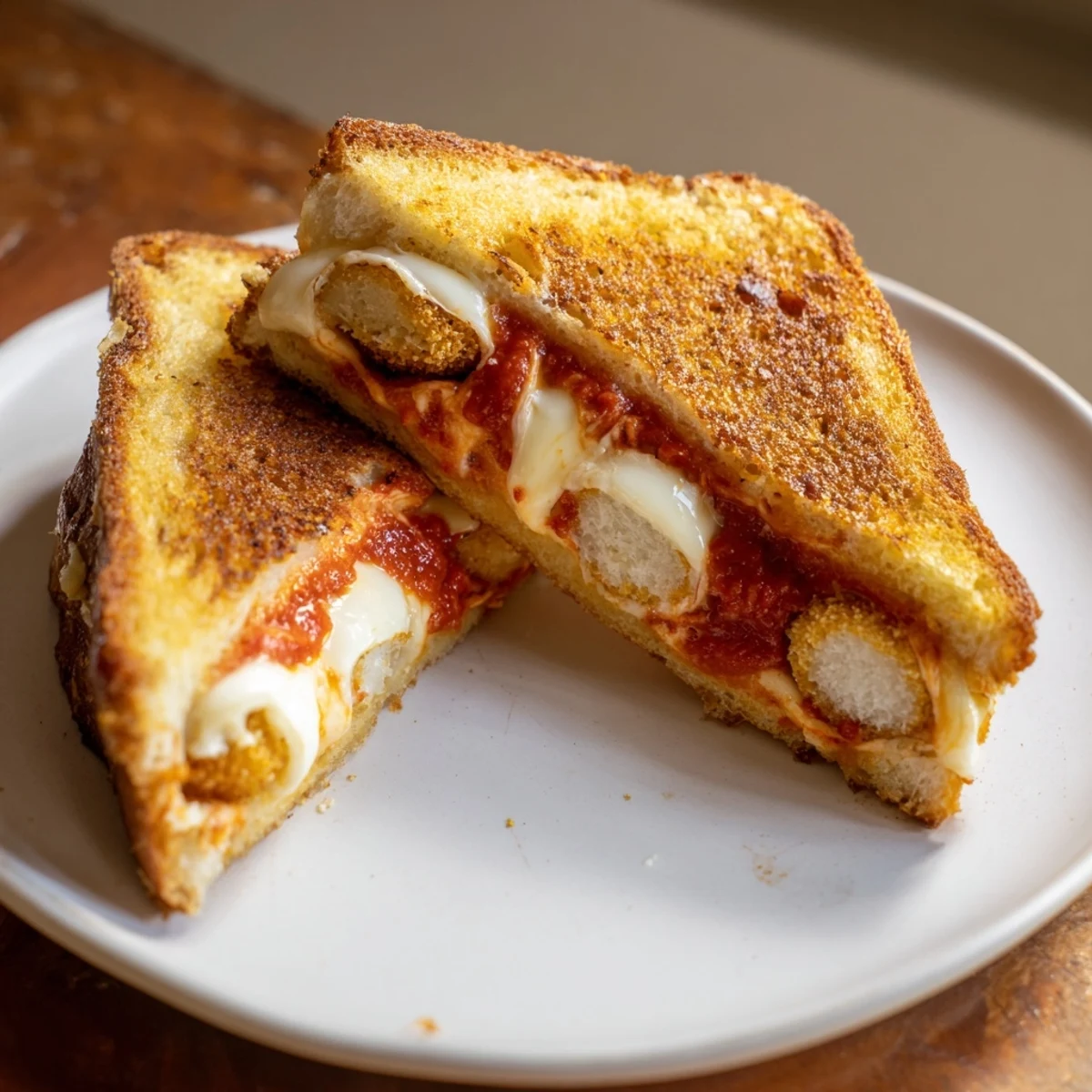 Mozzarella Stick Grilled Cheese