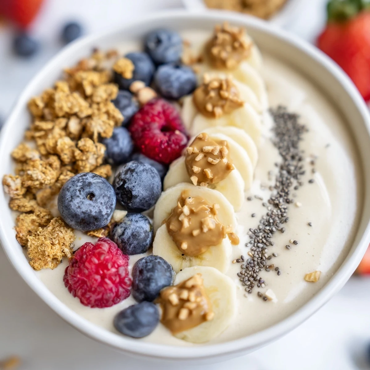 Enjoy a delicious and easy-to-make protein ice cream bowls recipe for a post-workout snack.