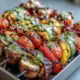 Summer Grilled Veggie Skewers
