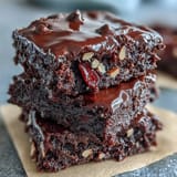 Fudgy Fiber-Maxxing Bean Brownie Bites, packed with chocolate, ready to enjoy.