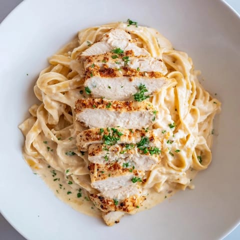 Spicy Cajun Chicken Alfredo