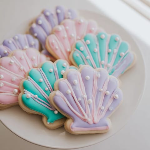 Seashell Sweets Sugar Cookies