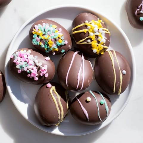 Decorated Egg Candy Display