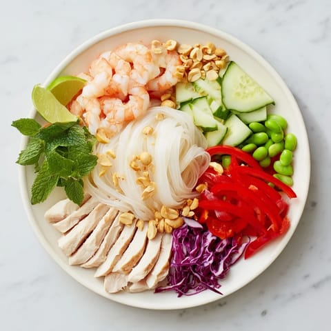 Asian Fusion Noodle Bowl