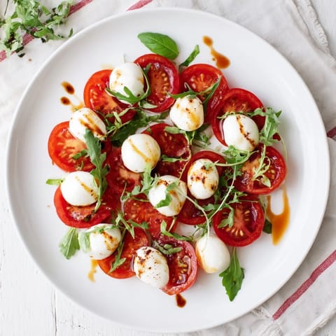 Pearly Mozzarella Pearls Salad