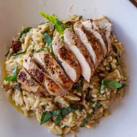 Marry Me Chicken Orzo