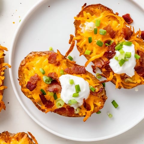 Loaded Baked Potato Skins