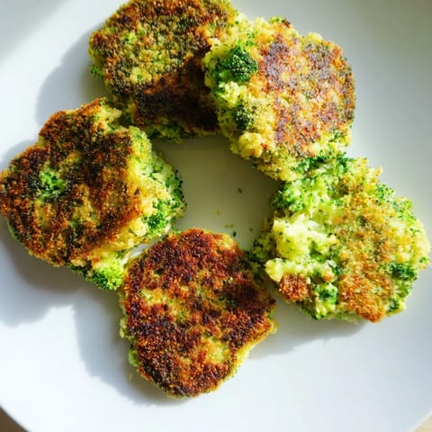 Imagine perfectly formed Cheesy Broccoli Patties, with melted cheese and a tender broccoli interior.