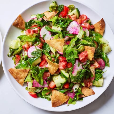 Lebanese Fattoush Salad