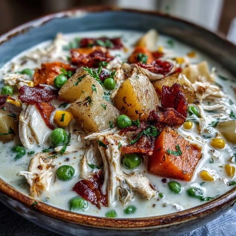 Slow Cooker Chicken Pot