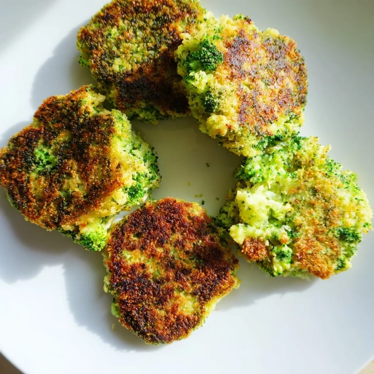 Imagine perfectly formed Cheesy Broccoli Patties, with melted cheese and a tender broccoli interior.