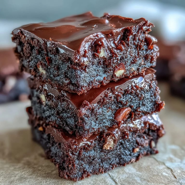 Gluten-free Fiber-Maxxing Bean Brownie Bites, served warm from the oven.