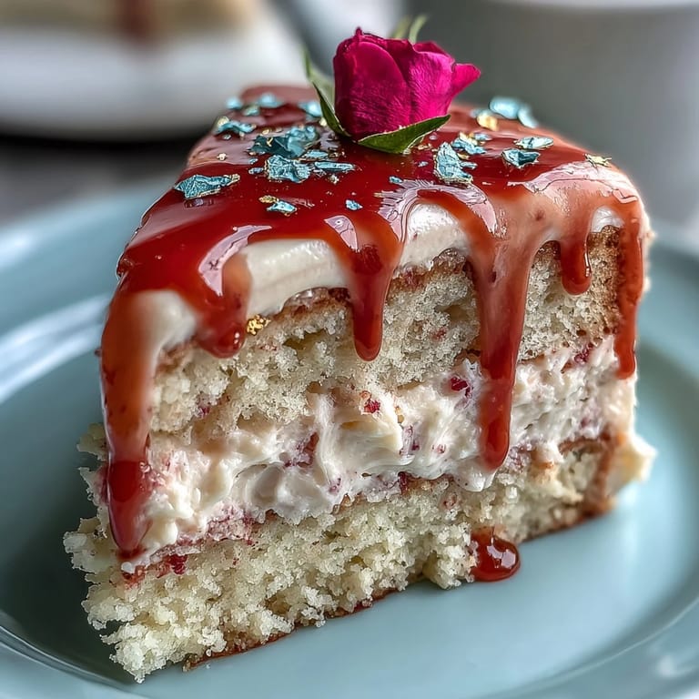 Visually appealing Bridal Shower Rosé Velvet Cake in a gentle pink hue.